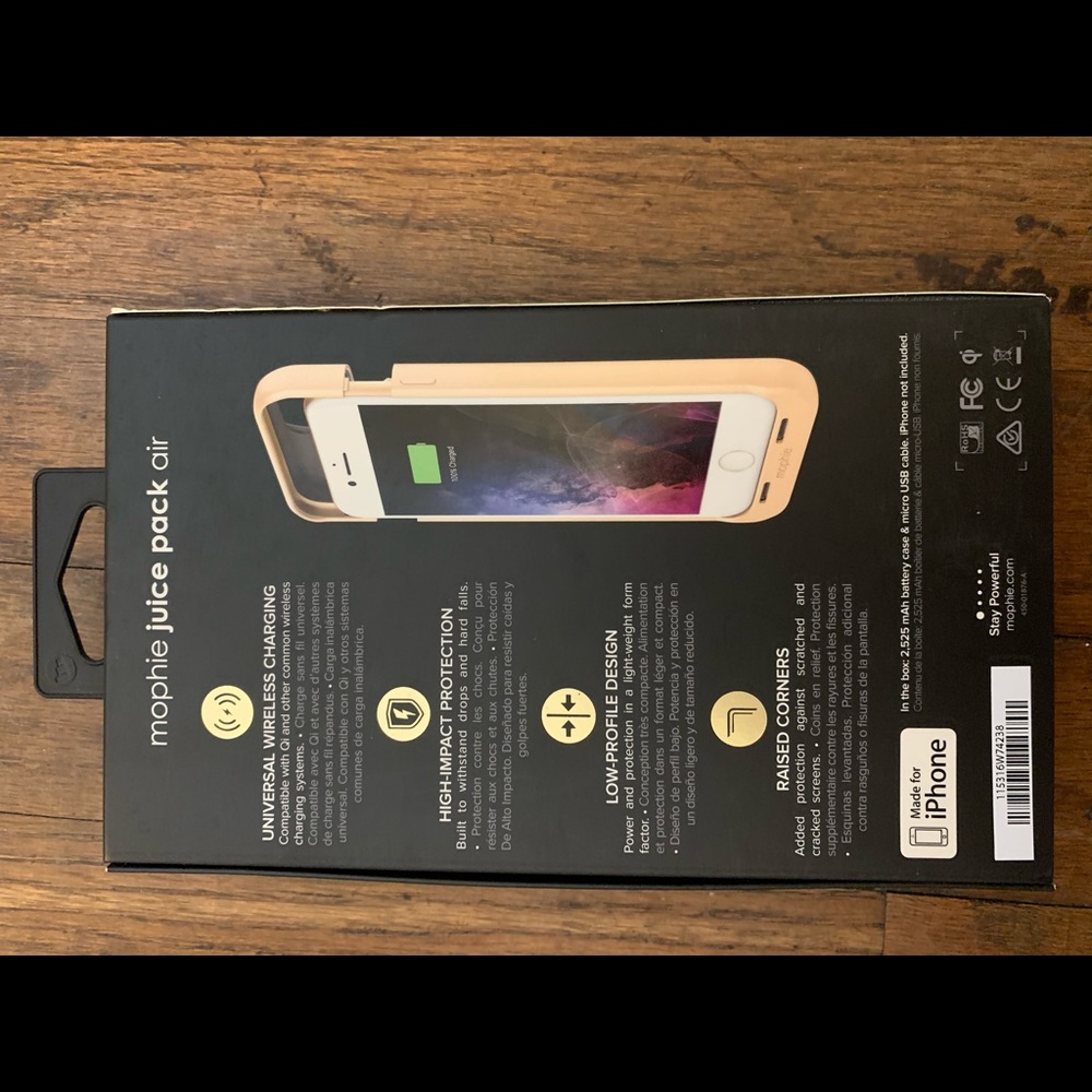 iPhone 7 Mophie Battery Case